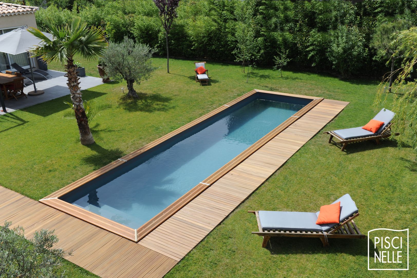 Piscine enterrée - Les piscines enterrées en kit par Piscinelle