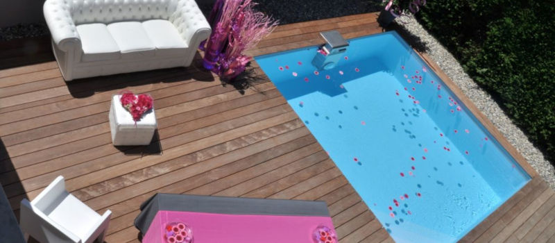 Piscine bo rose