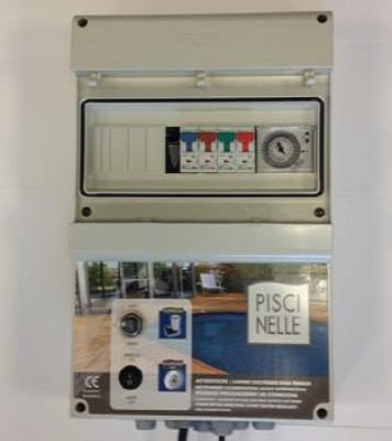 Swimming pool electrical cabinet