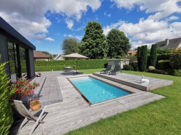 Une Piscinelle équipée d'un Rolling-Deck®.