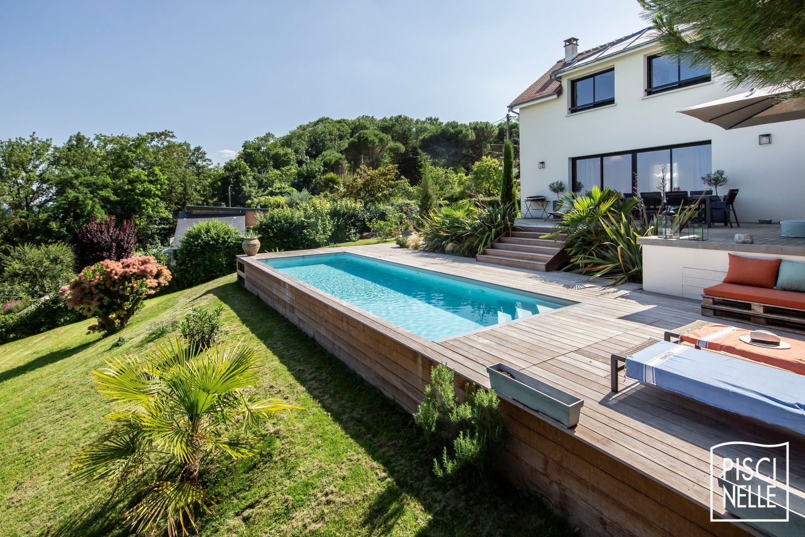 Piscine Semi Enterrée Piscinelle