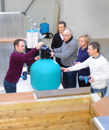 Session de formation à l'Ecole Piscinelle