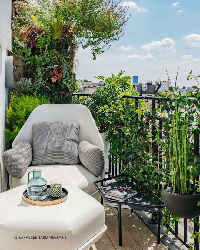 Terrasse et Jardin de Paris - espace extérieur