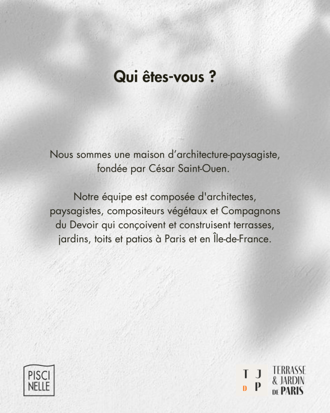 Terrasse et Jardin de Paris - jardin urbain