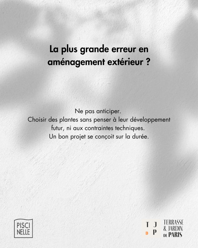 Terrasse et Jardin de Paris - réalisation