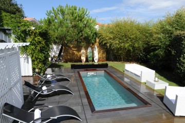 Small Iki swimming pool - fully-equipped XS lap pool - on the Basque coast