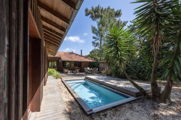 Rolling-Deck terrasse mobile piscine fermée - mini piscine sans autorisation Cap Ferret