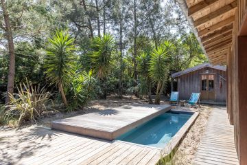 Rolling-Deck terrasse mobile piscine fermée - mini piscine sans autorisation Cap Ferret