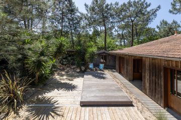 Rolling-Deck terrasse mobile piscine fermée - mini piscine sans autorisation Cap Ferret