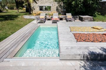 En quelques instant la Piscinelle sera ouverte et les plaisirs de l'eau pourront commencer.