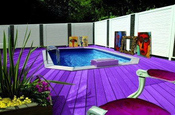 Piscine octogonale Rg design