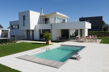 Reportage photo piscine en Suisse