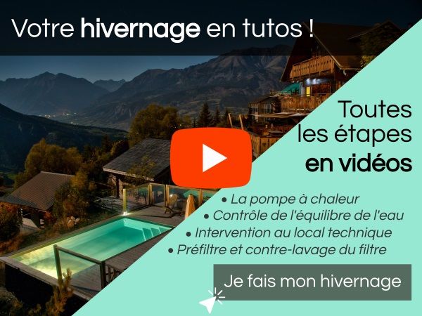 Piscinelle met à votre disposition une série de tutoriels vidéo pour vous aider à réaliser votre hivernage de piscine.