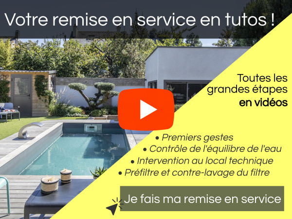 Remise en service de piscine en vidéo