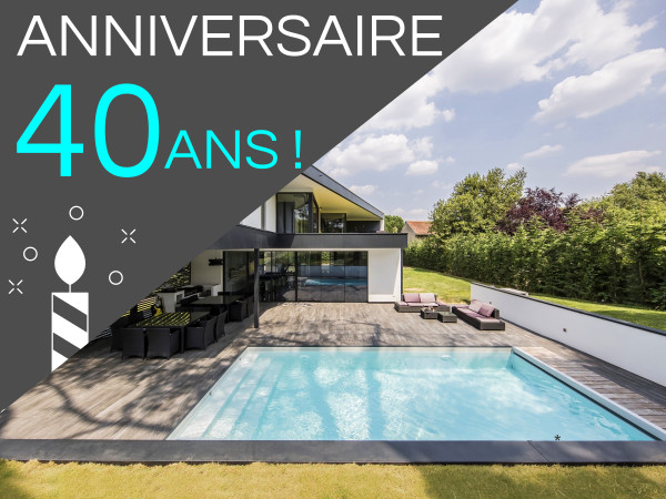 Piscinelle fête ses 40 ans !