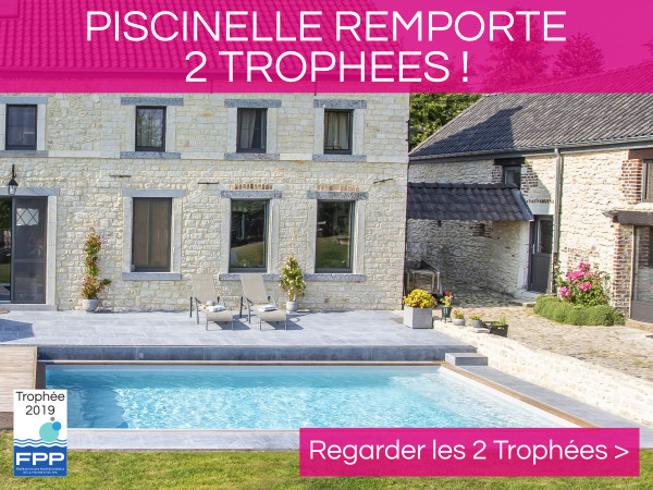 Piscinelle récompensée par 2 nouveaux Trophées d'Or de la FPP !