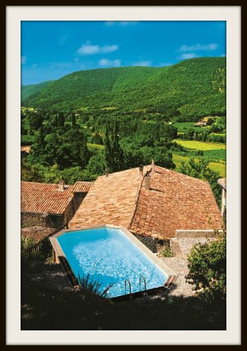 2009 Piscinelle Gold award - above-ground swimming pool in the Luberon region