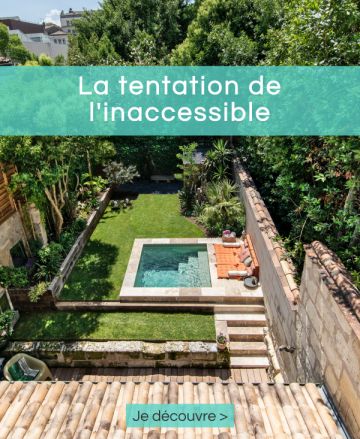 Nouveau reportage : une mini piscine dans une échoppe à Bordeaux