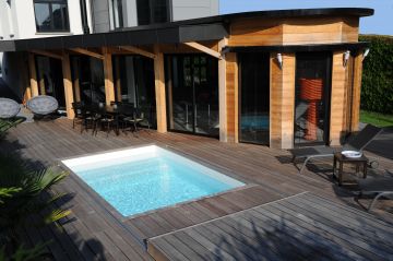 Terrasse piscine mobile