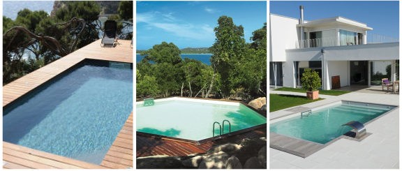 Les différents types de piscine